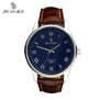 SENORS Men Watches Sports Quartz Clock Man Male Fashion Leather Watch Top Brand Luxury Wristwatch Relogio Masculino Gifts