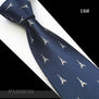 JEMYGINS Animal Mens Ties Silk Jacquard Weave Christmas Tie Slim Necktie Gravata Classic Fashion Business Wedding Tie For Men