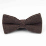Mens Formal Wear Thick Business Bowtie Butterfly Men Dick Solid Color Wool Cravat Unisex England Style Bow Tie