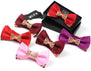 Korean Formal Mens Bow Tie With Metal Decorate Groomsman Groom Bow Ties For Men Wedding Party Bowtie Gift Box Butterfly Neckwear