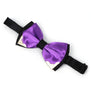 Men Bow Tie Polyester Suit Necktie Party Wedding Metal Novelty Classic Pre Tied