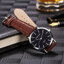 50m Waterproof Men Watches Thin 40mm Dial Leather Luxury Brand Shopping Big Sale Wholesale Price cheap horse fifth New Top