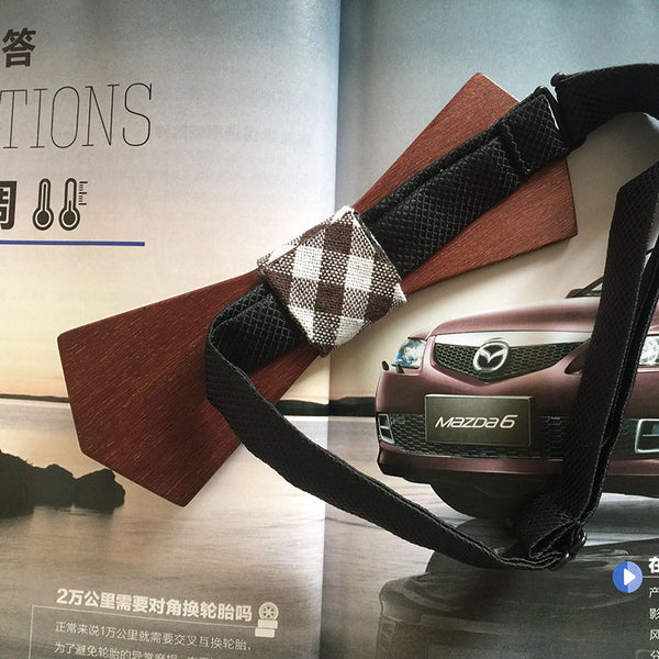 Wooden Fashion Bowties Groom Normal Mens wood Hollow Cravat Gift For Men Butterfly Gravata Male Marriage Wedding Bow Ties