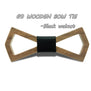 2016 Noeud Papillon Men Hardwood Bow Tie For Men Classic Bowties Neckwear Creative Handmade Butterfly Wood Tie Gravata