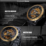 2017 New Winner Luxury Sport Clock Men Automatic Watch Skeleton Military Mechanical Watch Relogio Montre Brand Mens Wristwatch