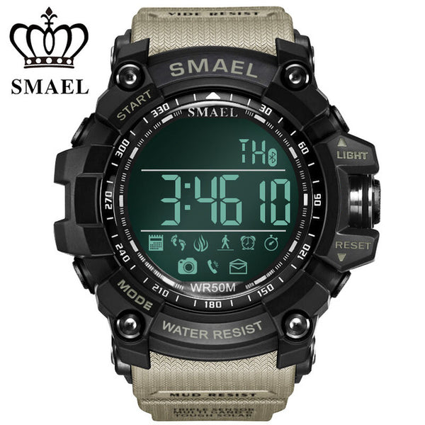 SMAEL Sport Watch Men Fashion Military Running LED Display Digital-Watch Waterproof Mens Watches Clock