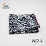Genuine Yiyanyang Cotton Floral Pocket Square 9.05 Inch Camo Color Polyester Paisley Handkerchief Tie For Men Gift Gentle Hanky