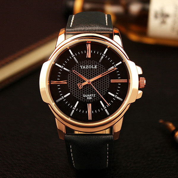 Rose Gold Wrist Watch Men 2018 Top Brand Luxury Famous Male Clock Quartz Watch Golden Wristwatch Quartz-watch Relogio Masculino