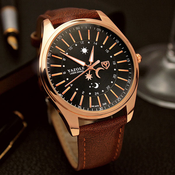 YAZOLE Wrist Watch Men 2017 Top Brand Luxury Famous Wristwatch Male Clock Quartz Watch Hodinky Quartz-watch Relogio Masculino