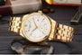 CHENXI Golden Watch Men Watches classical Luxury Famous Wristwatch Male Clock Quartz Wrist Watch Calendar Relogio Masculino