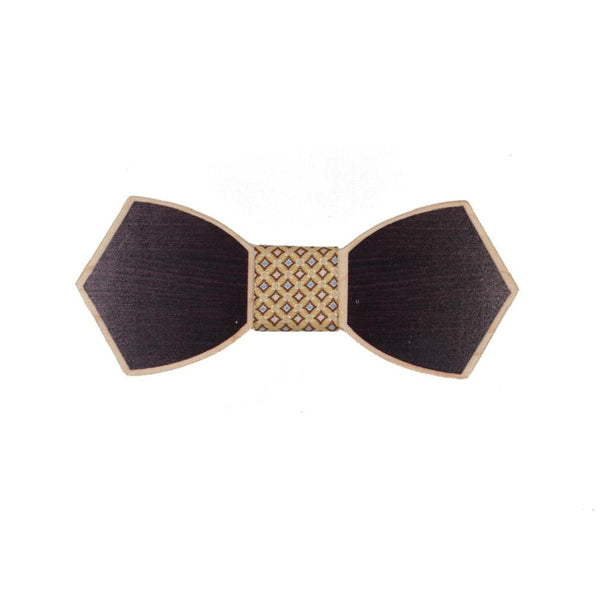 Mantieqingway Mens Pattern Wood Butterfly Shape Bow Ties for Wedding Suits Wooden Bow Tie Mens Novelty Bow Tie Bowknots Cravat