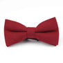 Mens Formal Wear Thick Business Bowtie Butterfly Men Dick Solid Color Wool Cravat Unisex England Style Bow Tie