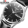 Binger Luxury Watch Men Automatic Watch Calendar High Quality Man Watches Sapphire Crystal Wristwatch Retro Relogios Masculino