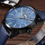 BENYAR Simple Fashion Casual Men Watches Top Brand Luxury week calendar Quartz Watch Business Male New Clock Relogio Masculino