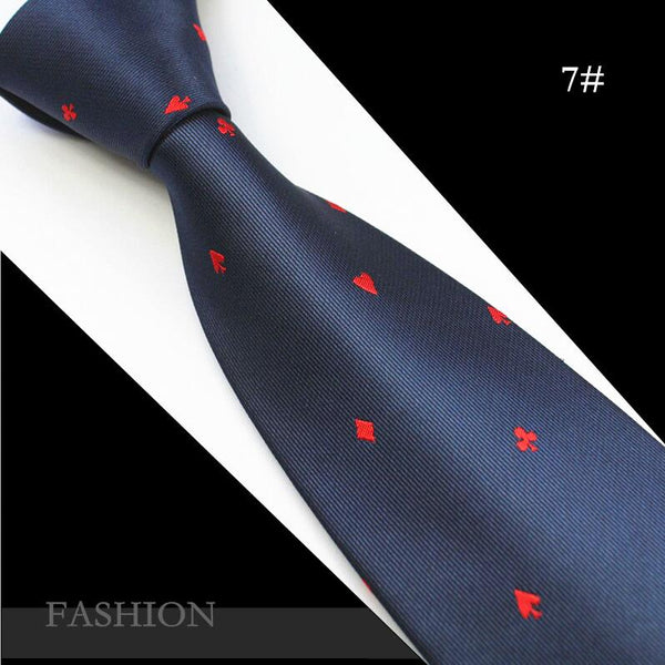 JEMYGINS Animal Mens Ties Silk Jacquard Weave Christmas Tie Slim Necktie Gravata Classic Fashion Business Wedding Tie For Men