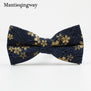 Mantieqingway Fashion Mens Wedding Floral Bowtie Formal Business Bow Tie Bowkont For Men Gravata Borboleta of Vestidos Corbatas