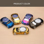 COXRY USB Charging Flameless Lighter Gold Car Model Men Watches 2018 Luxury Brand Men's Watches Quartz Toys Collection Clock Men