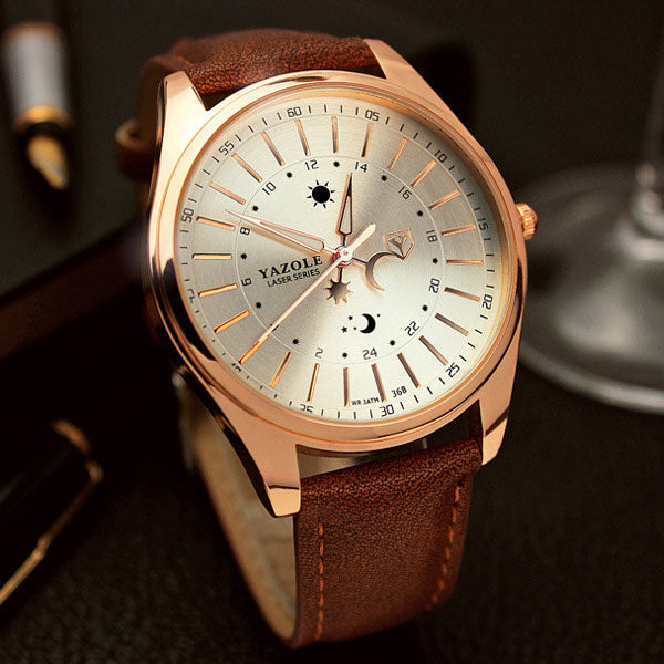 YAZOLE Wrist Watch Men 2017 Top Brand Luxury Famous Wristwatch Male Clock Quartz Watch Hodinky Quartz-watch Relogio Masculino