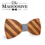 Mahoosive Gravata Wedding Bow Tie Wooden Butterfly For Men's Suit Shirt Necktie Jewerly Accessory