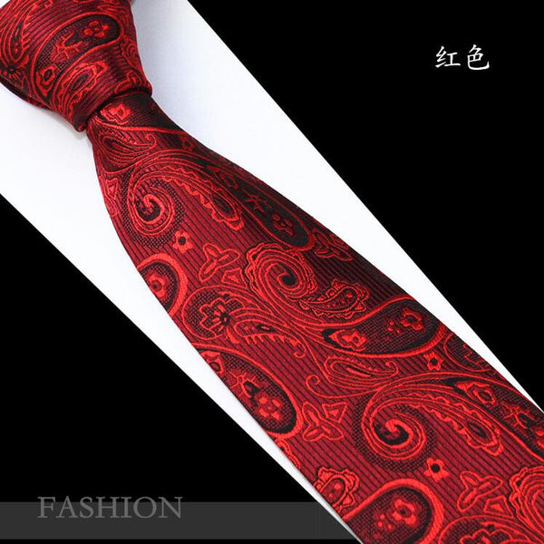 JEMYGINS Animal Mens Ties Silk Jacquard Weave Christmas Tie Slim Necktie Gravata Classic Fashion Business Wedding Tie For Men