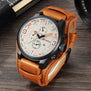 Curren Top Brand Luxury Leather Men Watch Army Military Quartz Mens Watches Casual Sport Clock Watch Relogio Masculino Dropship