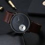 TOMI Minimalist Design Switzerland Watches Carnival Luxury Brand Watch New Men Business Quartz Watch Casual Leather Wristwatches