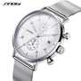 SINOBI New Men Watch Brand Business Watches For Men Ultra Slim Style Wristwatch JAPAN Movement Watch Male Relogio Masculino