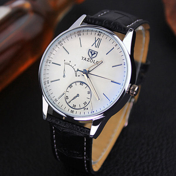 YAZOLE Quartz Watch Men 2018 Fashion Mens Watches Top Brand Luxury Famous Wrist Watch Male Clock Hodinky Relogio Masculino