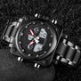 2018 Top New 6.11 Fashion Square Stainless Steel Band LED Sport Watch Men 30M Waterproof Digital Wrist Watch Free Shipping Red