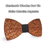 MAHOOSIVE Wood Bow Tie Wedding Decoration High Quality Handmade Wooden Bow Ties with Case Free Ultra-light Fashion