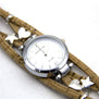 Natural Cork handmade with small heart butterfly ladies watch bracelet watch WA-94
