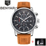 BENYAR Fashion Chronograph Sport Mens Watches Top Brand Luxury Quartz Watch Reloj Hombre 2017 Clock Male hour relogio Masculino
