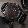 Relogio Masculino Curren Steampunk Sports Men Watch Top Brand Luxury Army Military Uhr Quartz Men Wrist Watch Reloj Hombre 8225