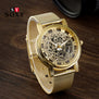 SOXY Brand Golden Silver Luxury Hollow Steel Watches Men Retro Hombre Quartz Wrist watch fashion casual Man Women Unisex Relojes