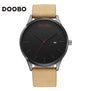 Casual Mens Watches Top Brand Luxury Men's Quartz Watch Waterproof Sport Military Watches Men Leather Relogio Masculino DOOBO