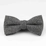 Mens Formal Wear Thick Business Bowtie Butterfly Men Dick Solid Color Wool Cravat Unisex England Style Bow Tie