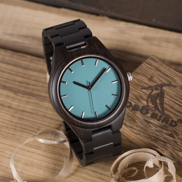 TOP Brand Men's Watches BOBO BIRD Handmade Wooden Strap Luxury Japan Movement Quartz Watches Clock Relogio Masculino C-I21