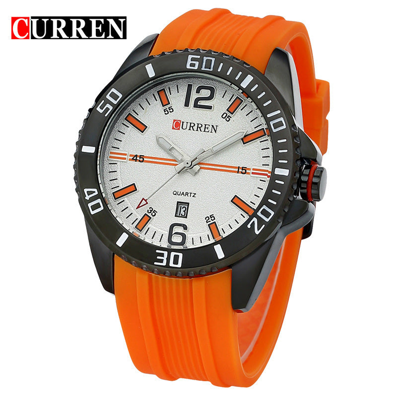 CURREN Fashion Casual Quartz Watch Men Sports Watches Waterproof Watch Brand Clock Men Wristwatch8178