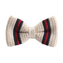 New Arrival Men's Bowtie Striped Bowtie Knit Tie Knitted Pre Tied Bow Tie Woven Bowtie Tie 20 Styles