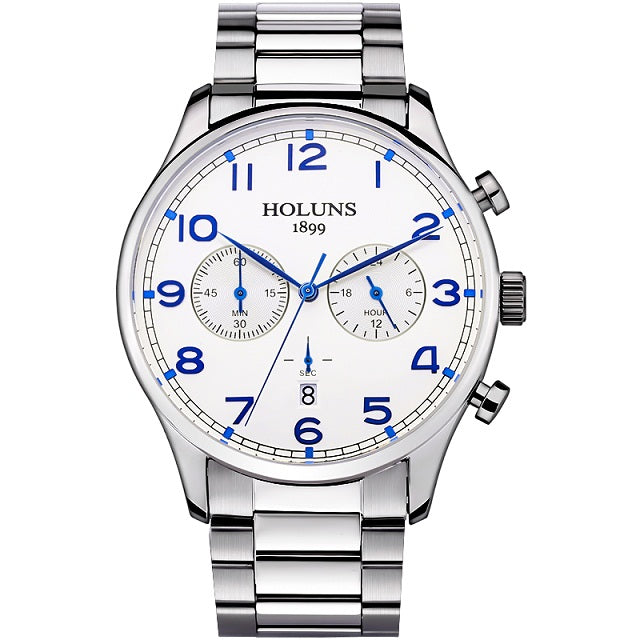 Holuns Men Watch Top Brand Luxury Sport Casual Wrist Watch Quartz Male Watches Stainless Steel Relogio Masculino Erkek Kol Saati