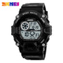 SKMEI Fashion Camo Digital Watch Men Chronograph Sport Army Green Watch Military Camouflage LED Wristwatch 50M Waterproof 1019