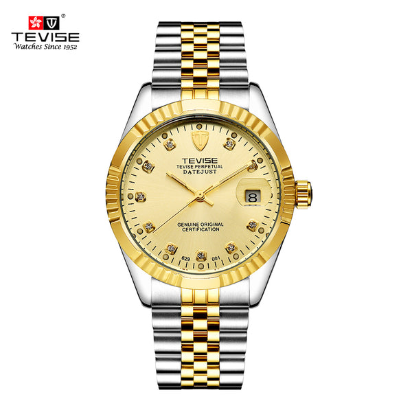 TEVISE Brand Watch Men Women Semi automatic Watches Fashion Luxury Mechanical Watch Waterproof Luminous Sport Casual Wristwatch