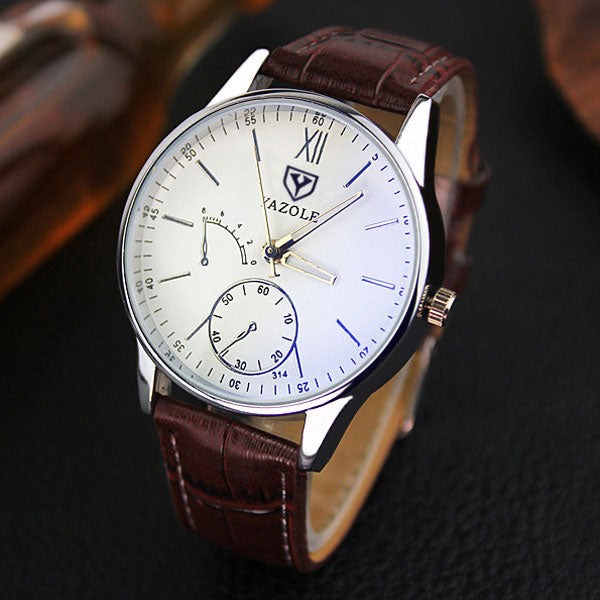 YAZOLE Quartz Watch Men 2018 Fashion Mens Watches Top Brand Luxury Famous Wrist Watch Male Clock Hodinky Relogio Masculino