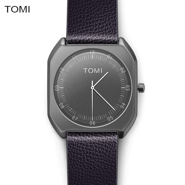 TOMI Brand New Fashion luxury Elegant woman Watches Simple Ultra Thin dial Casual Male Quartz Clock Man Watch Wristwatch Gift