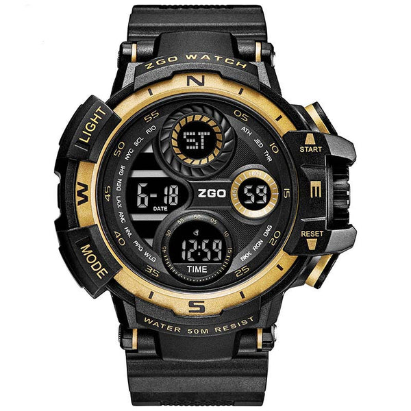 Zgo Brand Digital Watch Men Military outdoor Sport Watch Waterproof calendar Relogio Masculino Hodiny free shipping