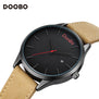 Casual Mens Watches Top Brand Luxury Men's Quartz Watch Waterproof Sport Military Watches Men Leather Relogio Masculino DOOBO