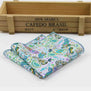 Hankerchief Scarves Vintage Cotton Hankies Men's Pocket Square Handkerchiefs Rose Flower Paisley