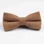 Mens Formal Wear Thick Business Bowtie Butterfly Men Dick Solid Color Wool Cravat Unisex England Style Bow Tie