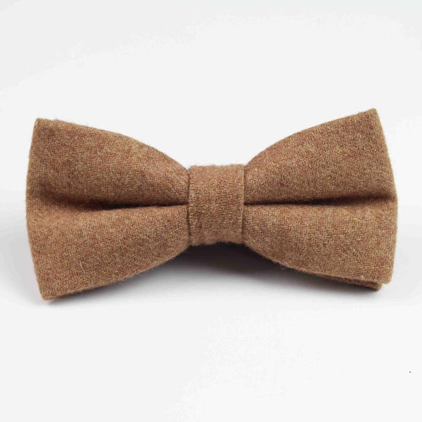 Mens Formal Wear Thick Business Bowtie Butterfly Men Dick Solid Color Wool Cravat Unisex England Style Bow Tie