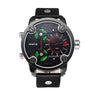 Men Sports Watches 2017 NORTH Brand Fashion Men's Quartz Hour Clock Man Leather Military Army Waterproof Wrist Watch Sport Men
